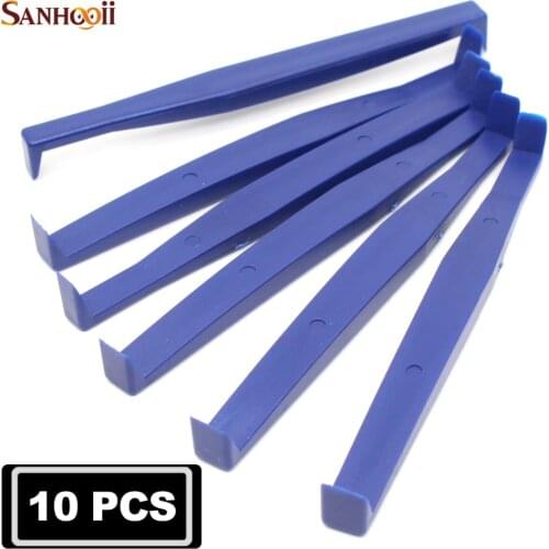 SANHOOII 10pcs Electronic Thick Opening Tool Mobile Phone Repairing Pry Spudger Kit for iPhone 4s 5s 6s iPad Surface Tablet Tool