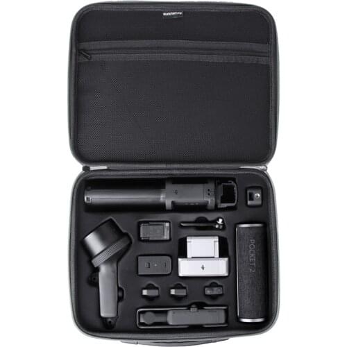 Gimbal camera Portable case waterproof bag shoulder bag selfie stick/mobile power / charger Storage Box for dji osmo pocket 2