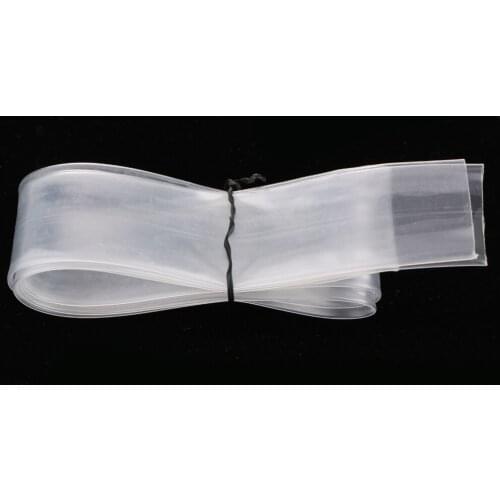 Clear Transparent Heat Shrink Tube Wrap Cable Wire Sleeve 20mm x 1m