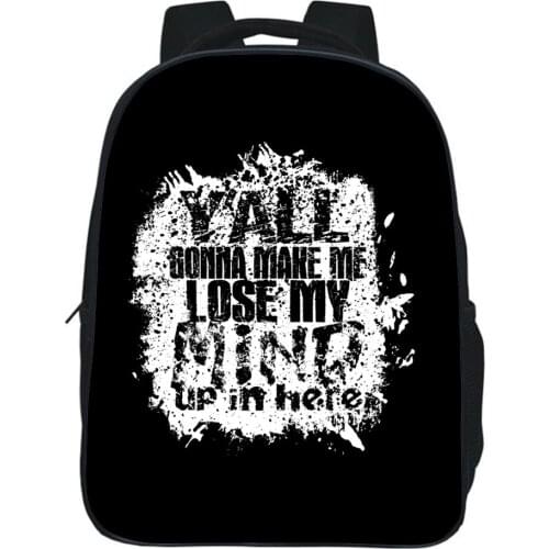 Dmx Backpack 2021 Earl Simmons Printing Backpack Children Bag Black School Bag Fashion Zipper Bookbag Boys Girls Mochila