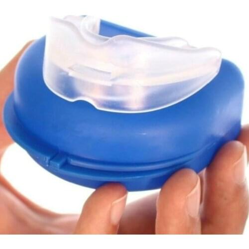 Silicone Stop Snoring Anti Snore Mouthpiece Apnea Guard Bruxism Tray Sleeping Aid Mouthguard Health Sleeping Health Care Tool