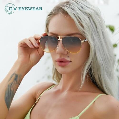Sunglasses fashion women 2021 new retro double beam frog sunglasses men trend outdoor high quality luxry brand comfort glasses