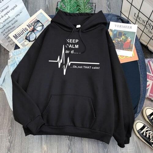 Funny Letter Print Hoodie Womens Tops Harajukua Style Casual clothes Big Size O-Neck Loose Female Hoodies Creative Printing top