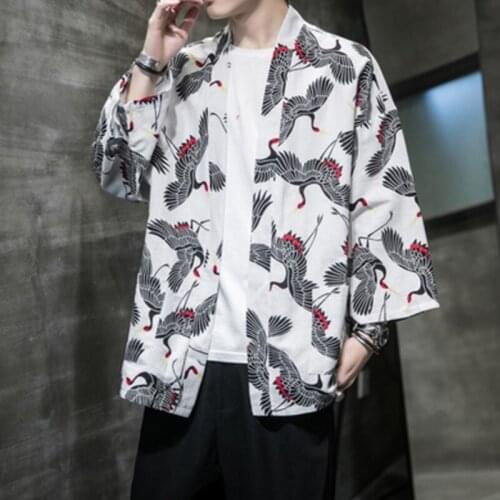 Traditional Chinese Clothing Hanfu Men Cotton Linen Tang Suit Kimono Cardigan Men Online Chinese Store Kung Fu Clothes 10929