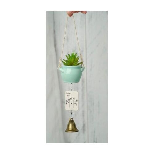 Bedroom home decoration sill indoor metal wind chime zakka meaty bells pendant door decoration, gift