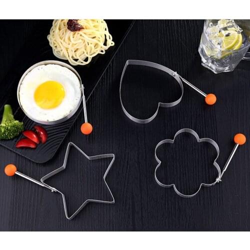 Funny Fried Egg Mold Breakfast Pancake 304 Stainless Steel