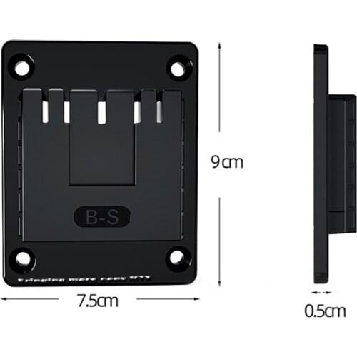 1pcs Electric Tool Holder Wall Mount Power Machine Storage Rack for Makita 14.4-18V Electric Drill Power Tool Base Buckle Newest