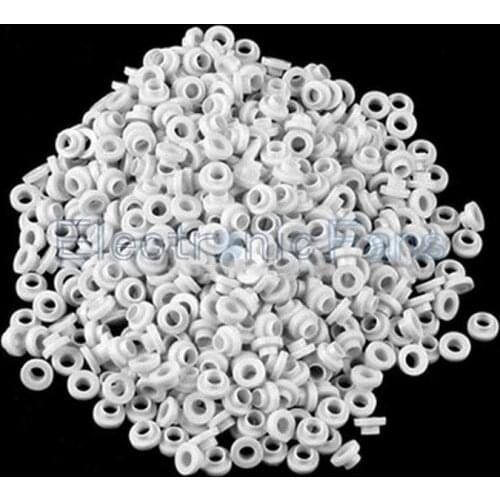 100PCS Insulating Tablets Insulation Bushing Transistor Pads Circle TO-220