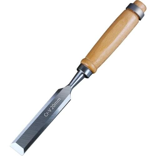 6-38mm Carving Chisel Carpenter Tools Chrome Vanadium Steel Chisel Beech Handle Professional Wood Carving Knife Hand Tools