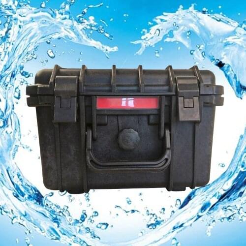 ABS Plastic Sealed Waterproof Safety Equipment Instrument Case Portable Tool Box Dry Box Impact resistant with pre-cut foam