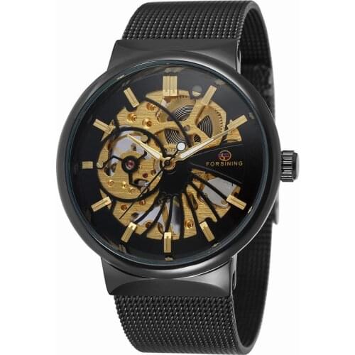 CAIFU Mens Stainless Steel Watch