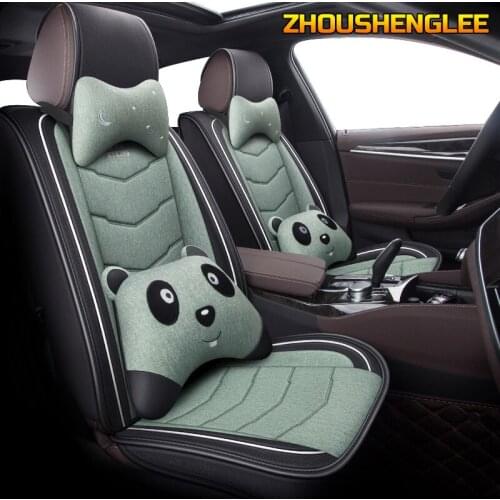 ZHOUSHENGLEE car seat covers for toyota auris wish prado 120 bmw f11 solaris hyundai getz mazda 6 gh gg seat cover cars