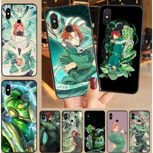 Kakyoin Noriaki JoJos Bizarre Adventure Phone Case For Xiaomi Mi A1 A2 5 6 6PLUS 8 9 SE Lite MIX 2 2S MAX 2 3 Pocophone F1