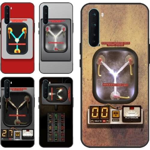 Back to the Future Flux Capacitor Case For OPPO Realme 6 7 8 Pro Q3 7i C3 C21 GT Neo Cover For Oneplus 9 Pro 7 8 T 9R Nord