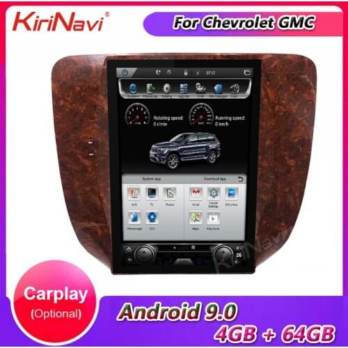 KiriNavi 12.1" Android 9.0 Car Radio For Chevrolet Silverado Suburban Avalanche GMC Sierra Yukon Car Dvd Player Stereo Auto GPS