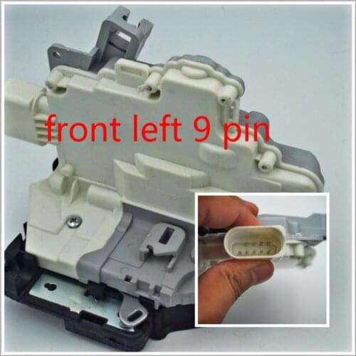 Left Front Door Drivers Side Door Lock For VW Passat AUDI SEAT SKODA 3C1837015A 8J1837015A 3C1837015B 3CD837015