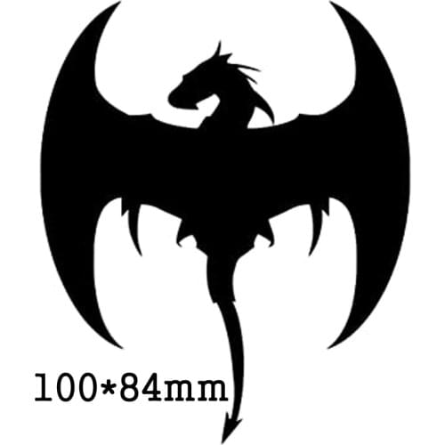 Metal Die Cuts Dragon 100*84mm 2020 New Craft Cutting Dies Mould Stencil For DIY Scrapbooking Paper Cards Embossing Die