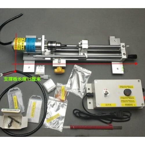 Multifunctional household miniature woodworking lathe, Buddha beads machine, beeswax, round beads, sanding, polishing