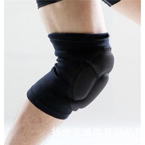 Knee Pads Crashproof Antislip Basketball Leg Knee Long Protector Solid Honeycomb Sports Crash Knee Universal Pad