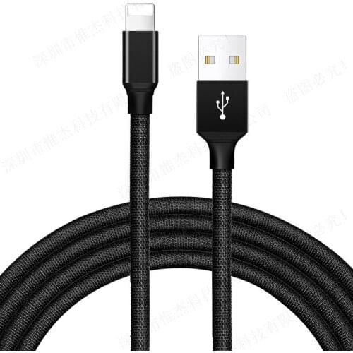 Nylon Braided Micro USB Cable 1m 2m High Speed 2A Micro USB Charging Cord Fast Charger for Type C Samsung S8 iPhone 5 6 6S 7 8 X