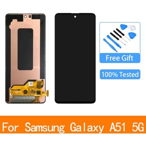 6.5'' Original For Samsung Galaxy A51 5G LCD Display + Touch Screen Digitizer Parts For Samsung A516 A516F A516N LCD