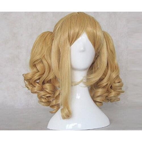 Black Butler Kuroshitsuji Elizabeth Middleford Golden Cosplay Wig Chip Ponytail for Halloween/Christmas Costume Wigs