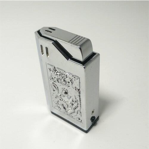 Gags practical jokes prank teaser electric shock lighters with led lights Funny trick toys items gadget electrical shocker gift