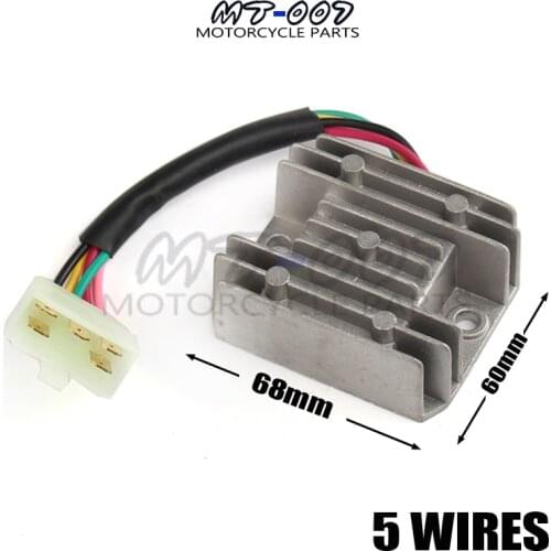 5 Wires 12V Voltage Regulator Rectifier for 150cc 200c 250cc scooter ATV Quad Bike Dirt PIT Buggy Pro
