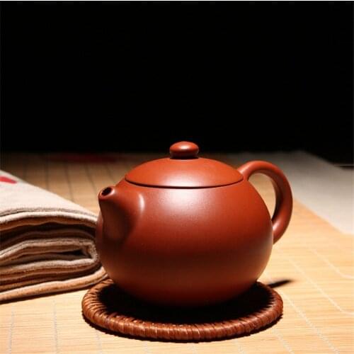 120/220/295ML Purple Sand Teapot Large Capacity XiShi Ceramic Tea Pot Pretty Handmade Household Traditional Chinese Gift Tea Set