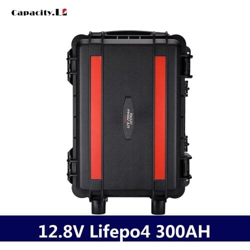 12V 300AH lifepo4 400ahTrolley case 250a lithium iron battery pack 200ah phosphate rechargeable with BMS for Outdoor camping