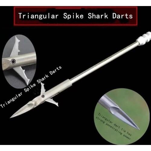 165mm New Prowerful Fishing Slingshot Arrows Deepwater Fish Darts Hunting Slingshot Head Adult Shooting Crossbow Arrow