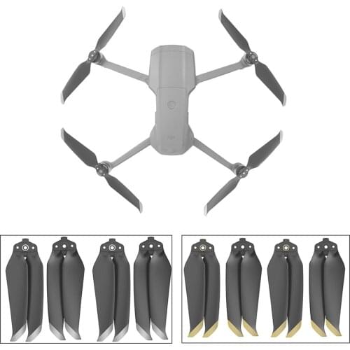4Pcs / 8Pcs Low-Noise Propeller 7238 Foldable Quick Release Drone Props Blade for DJI Mavic Air 2 Quadcopter Replacement Part