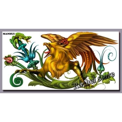 Diamond Embroidery Diy Diamond Painting Cross Stitch Kits Diamond Mosaic Cartoon animals Full Square Diamond Embroidery DE019