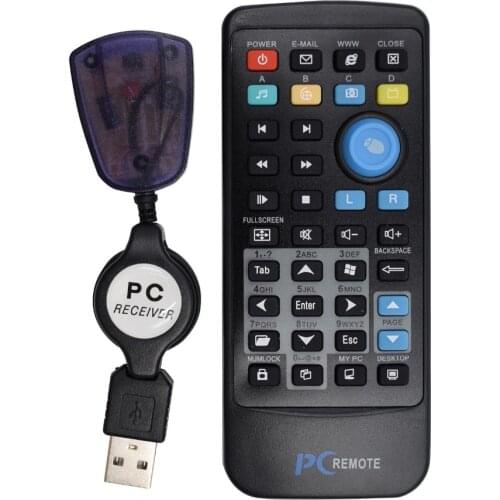 Wireless PC Remote Control Media Center USB Controller Fly Mouse Remotes for Hystou windows 10 mini pc