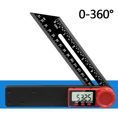 Multi Miter Angle Ruler Woodworking Scriber Dovetail Marking Jig Marking Gauge Stainless Polygon Bevel Angles Marking T-Ruler