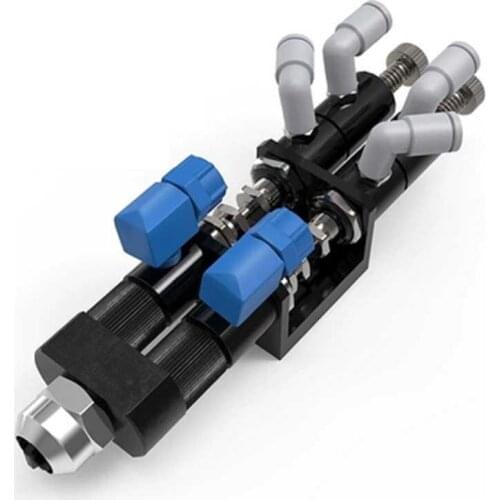 Double liquid dispensing valve glue valve dispenser double liquid dispensing valve