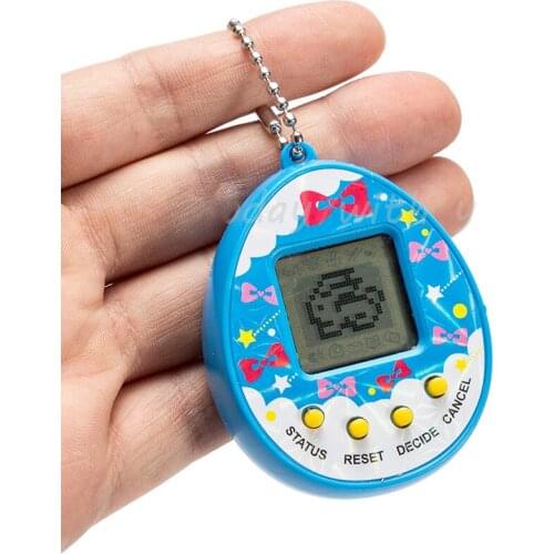 1PCs Tamagotchi Electronic Pets 90S Nostalgic 49 In One Virtual Cyber Toy Classic Mini Game Machine Robot Dog Digital Pet Toys