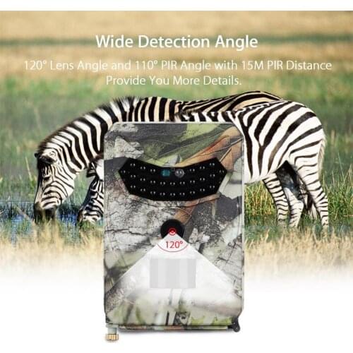 PR100 Hunting Camera 12MP 1080P Photo Traps Night Vision Wild Life Trail Thermal Imager Video Cameras For Hunting Chasse Scout