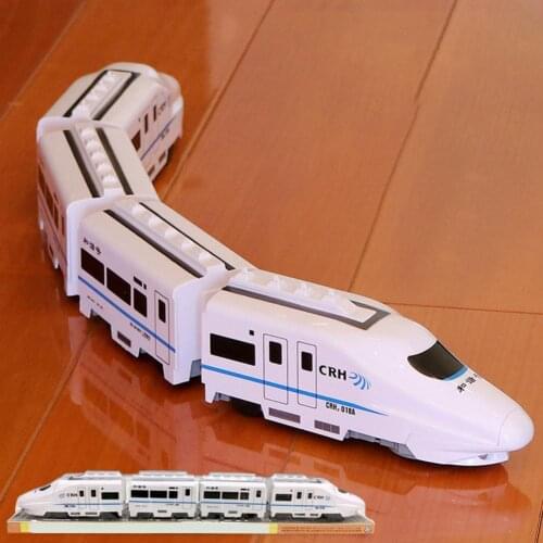 Train Toy High Simulation Intelligent Durable Electric Train Toy for Children