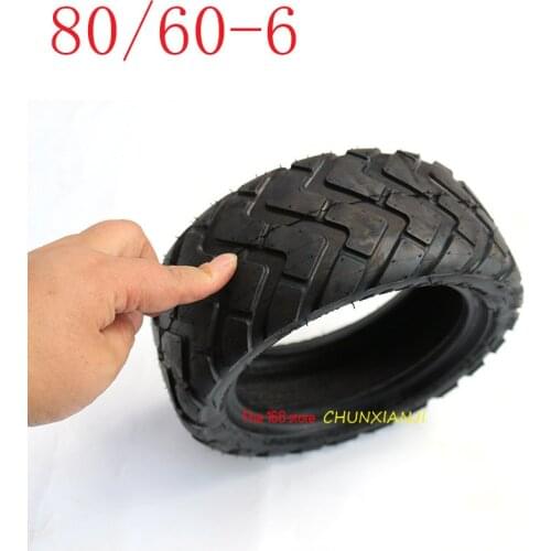 Lightning Shipment 80/60-6 Vacuum Tubeless Tire / Tyre for E-Scooter Motor Electric Scooter Go Karts ATV Quad