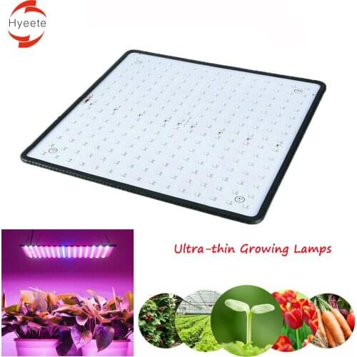Latest 225 LEDs Grow Light Full Spectrum for Hydroponic Indoor Plants Seeding Veg and Bloom Ultra-thin Plant Growing Lamps Panel