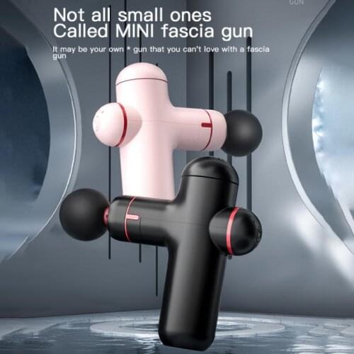 New Massage Gun Fascia Gun Sport Therapy Muscle Electric Massager Body Relaxation Pain Relief Slimming Shaping Fitness Equipment