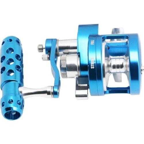 DEUKIO Fishing Wheel BaitCasting LD20/LD40/LD60 L/R 25KG Brake Force 4.5:1/2.1:1 Gear Ratio High Speed Casting Reel Saltwater