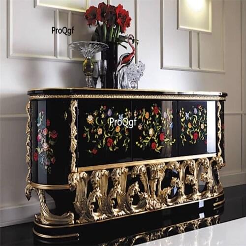 Prodgf 1Pcs A Set American Luxury Castle Princess ins Kitchen Cabinet
