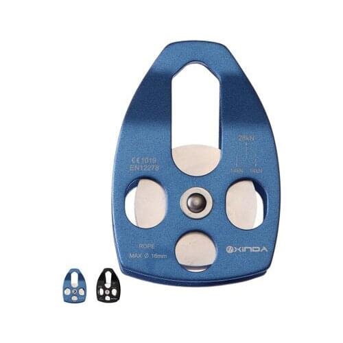 Professional Fixed Pulley Gear Mountaineering Camping Hiking Rock Climbing Rescue High Altitude Carriage Pulley