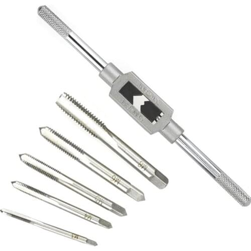 Adjustable T-shaped ratchet tap wrench Slotted tap wrench T-shaped tap wringer