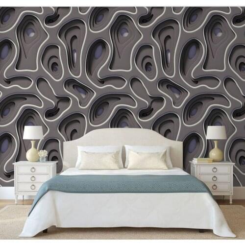 Stereo Relievo Texture Papel Murals 3d Abstract Wallpaper Murals for Bedroom TV Background 3D Wall paper 3d Photo Murals