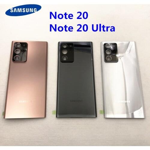SAMSUNG Galaxy Note 20 Note20 Ultra Back Case Battery Cover Glass Housing Cover Door Rear Case Replacement Original