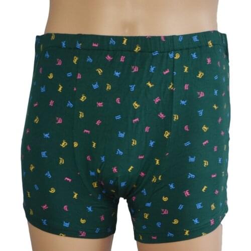 Green Women Cotton Elderly Incontinence Patient Underpant Underwear Pant - Waterproof and Reusable M-XXL