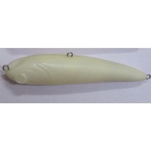 1pcs Unpainted popperbait Fishing Blank Lure Body 4 1/3 Inch 1/2 OZ Blank lures JSE135
